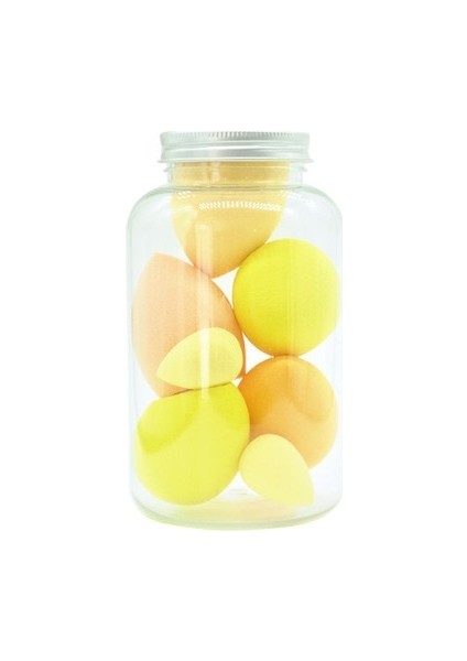 1 Kutu Sarı 4 Adet Güzellik Yumurta Makyaj Blender Kozmetik Puf Makyaj Süngeri Yastık Vakıf Pudra Sünger Güzellik Aracı Kadın Makyaj Aksesuarları (Yurt Dışından)
