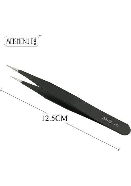 Esd-10 1 Adet Cımbız Siyah Kaş Cımbız Sahte Kirpik Aplikatör Pembe Kirpik Cımbız Klip Güzellik Makyaj Aracı Kirpik Cımbız (Yurt Dışından)