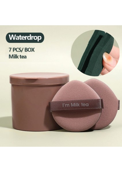 Çilek 7 Pcs A 7pcs Çilek Makyaj Puf Seti Kadın Makyaj Blender Güzellik Sünger Puf Pudra Fondöten Kozmetik Puf Makyaj Aracı Aksesuarları (Yurt Dışından) fiyatları