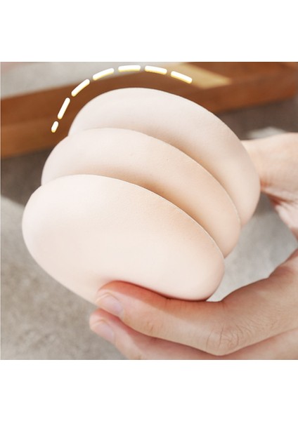 1 Adet Yeşil Makyaj Süngeri Puf Blender Hava Yastığı Büyük Hatmi Tozu Fondöten Yumuşak Yüz Makyaj Seti Araçları (Yurt Dışından)