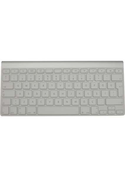 Klavye Kılıfı Apple Magic Keyboard-1 A1314 ile Uyumlu Türkçe Q Baskı Silikon Kılıf