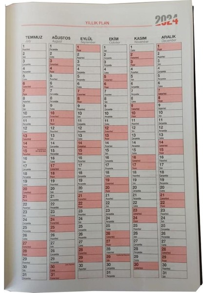 2024 Ajanda Lacivert 14 x 20 cm Çizgili 1 Adet Günlük Planlayıcı Suni Deri Ciltli Ajanda 2024 Ofis Okul Büro