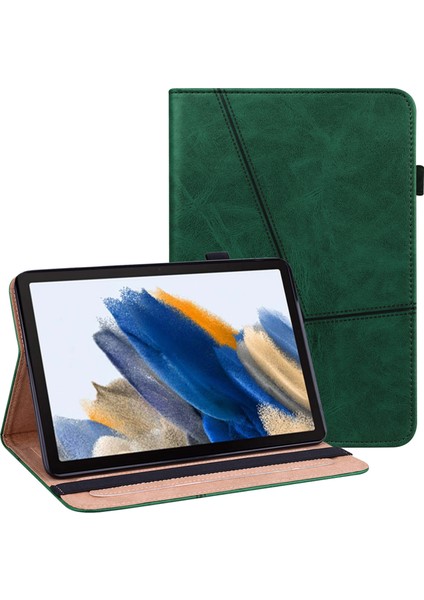 Samsung Galaxy Tab A9 Kapak Pu Deri Stand Kabuk Kart Tutucu Tablet Kılıfı (Yurt Dışından)