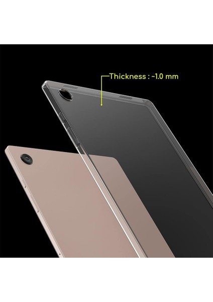 Samsung Galaxy Tab A9+ Kasa Şeffaf Damla Koruma Esnek Tpu Tablet Kapağı (Yurt Dışından) indirimleri