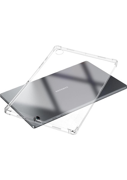 Samsung Galaxy Tab A9 Temiz Kılıf Tpu Tablet Kapak+ 2.5d Arc Kenar Temperli Cam Ekran Filmi (Yurt Dışından)