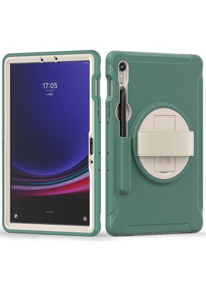 Samsung Galaxy Tab S7 T870 / S8 X700 / S9 X710 Kasa Pc+Tpu Kickstand Tablet Kapağı Kalem Yuvası (Yurt Dışından) modelleri