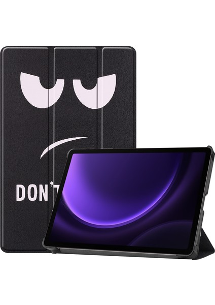 Samsung Galaxy Tab S9 Fe Kılıf Üç Katlı Stand Tablet Kapak (Yurt Dışından)