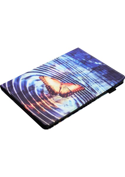 Samsung Galaxy Tab A8 10.5 (2022) / (2021) Pu Deri Tablet Kılıf Stand Kapak Kartı Yuvası (Yurt Dışından)
