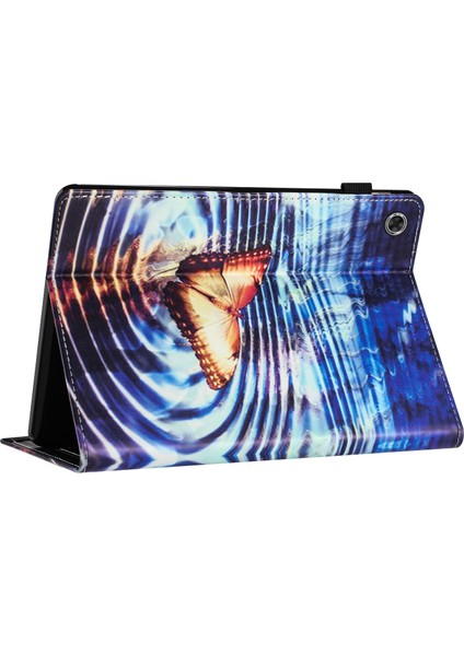 Samsung Galaxy Tab A8 10.5 (2022) / (2021) Pu Deri Tablet Kılıf Stand Kapak Kartı Yuvası (Yurt Dışından)
