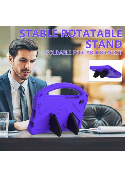Samsung Galaxy Tab A9 Kasa Şok Geçirmez Tutucu Kickstand Tablet Kapağı (Yurt Dışından) fiyatları
