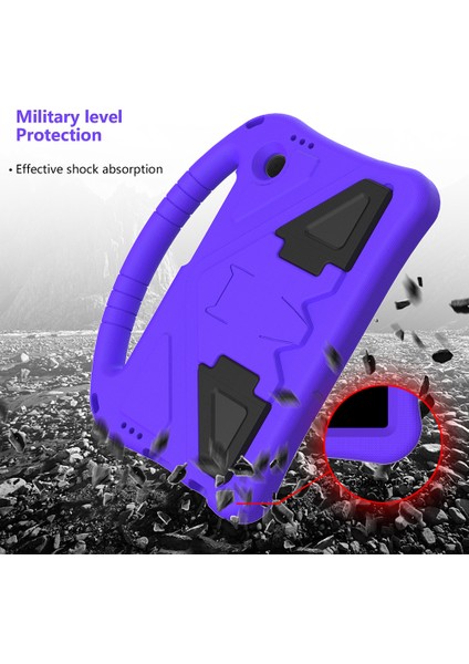 Samsung Galaxy Tab A9 Kasa Şok Geçirmez Tutucu Kickstand Tablet Kapağı (Yurt Dışından) indirimleri