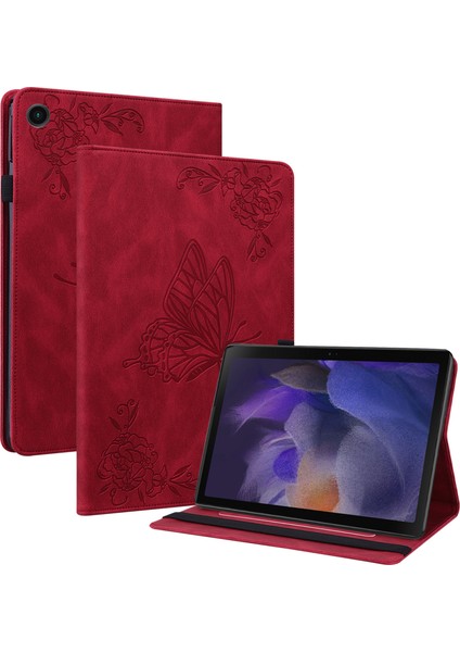 Samsung Galaxy Tab A9 Deri Kasa Tablet Kapağı (Yurt Dışından)