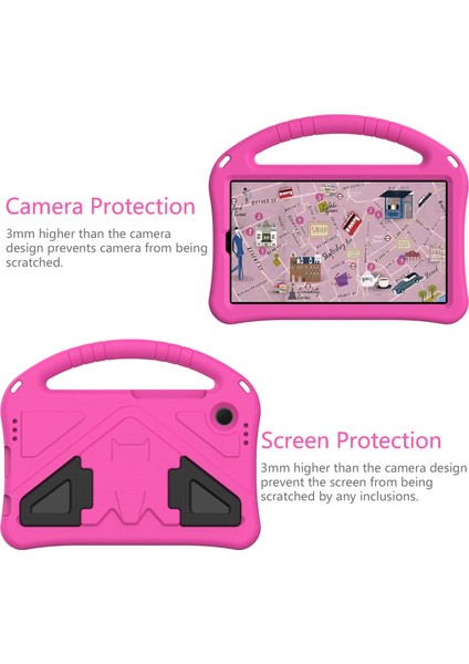 Samsung Galaxy Tab A9 Kasa Şok Geçirmez Tutucu Kickstand Tablet Kapağı (Yurt Dışından) fırsatları