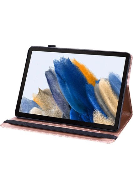 Samsung Galaxy Tab A9 Case Çiçek Çiçek Baskı Tablet Stand Kapağı (Yurt Dışından) indirimleri