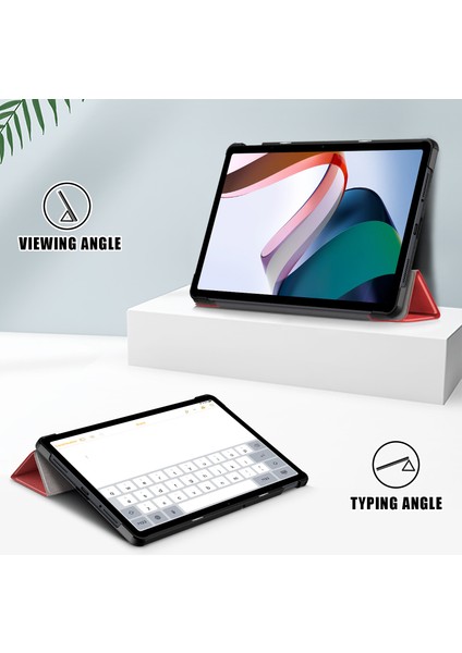Xiaomi Redmi Pad Se Pu Deri Tablet Kılıfı Üçlü Stand Tam Koruma Tablet Kapak (Yurt Dışından) modelleri