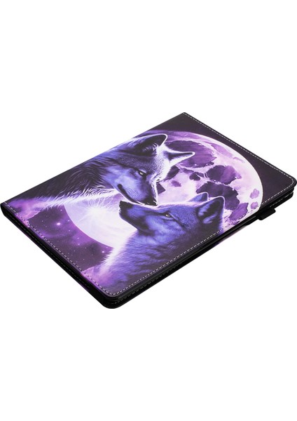 Samsung Galaxy Tab A 10.1 (2016) T580 / T585 Pu Deri Tablet Kılıf Stand Şok Geçirmez Kapak (Yurt Dışından)