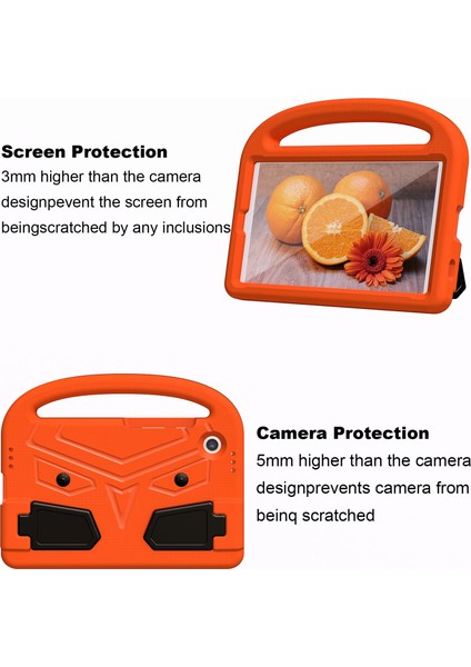 Samsung Galaxy Tab A9 Case Serçe Tarzı Tablet Kapak Kickstand ile (Yurt Dışından)