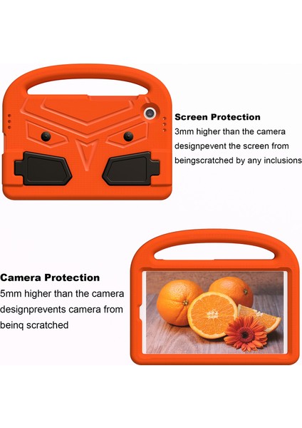 Samsung Galaxy Tab A9 Case Serçe Tarzı Tablet Kapak Kickstand ile (Yurt Dışından)