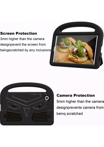Samsung Galaxy Tab A9 Case Serçe Tarzı Tablet Kapak Kickstand ile (Yurt Dışından) fiyatları