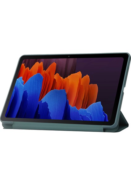 Samsung Galaxy Tab S9 Kılıf Anti-Çizelge Pu+ Silikon Üçlü Stand Tablet Kapağı (Yurt Dışından) fiyatları