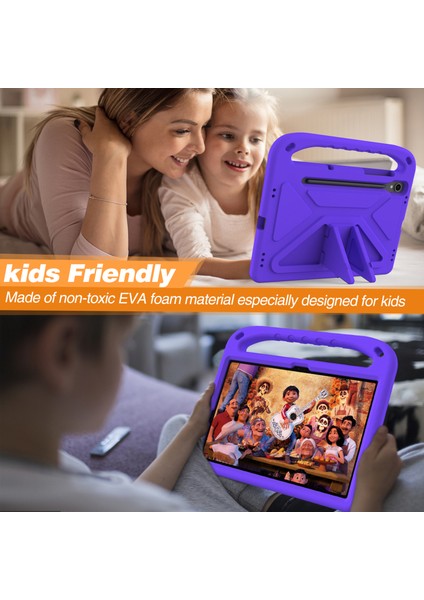 Samsung Galaxy Tab S7 / S8 / S9, Şok Geçirmez Kickstand Tablet Kapağı (Yurt Dışından) fırsatları