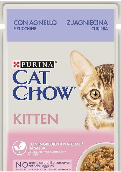 Cat Chow Kuzulu Yavru Kedi Konserve Maması 85 gr