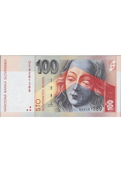 Slovenya 100 Tolarjev 2004 Slowenıa Çil Banknot