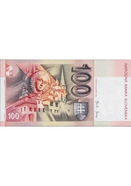 Slovenya 100 Tolarjev 2004 Slowenıa Çil Banknot