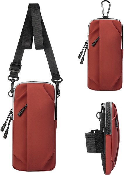 Suihan Tribe Spor Koşu Cep Telefonu Kol Çantası Bel Çantası Bilek Çantası Tek Omuz Crossbody Çanta Spor Çantası (Yurt Dışından)