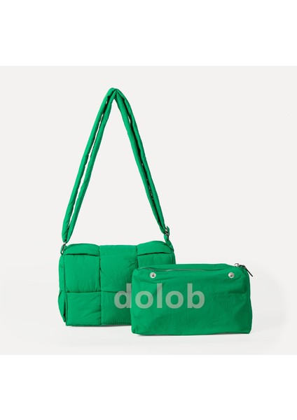 2023 Erken Sonbahar Yeni Stil Taze Edebi Çapraz Vücut Küçük Kare Çanta Kadın Niş Üst Düzey Dokuma Ekose Naylon Omuz Çantası (Yurt Dışından) modelleri