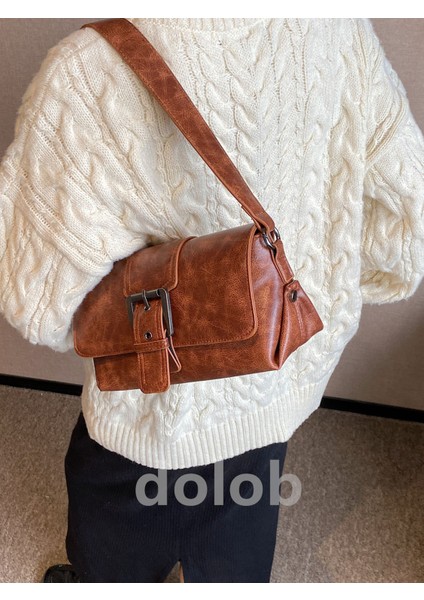 Kadınlar Için Retro Koltuk Altı Çantası, Yeni Moda Fransız Tarzı Üst Düzey Doku Kadın Çantası, Omuz Crossbody Işe Gidiş Geliş Çantası (Yurt Dışından) fırsatları