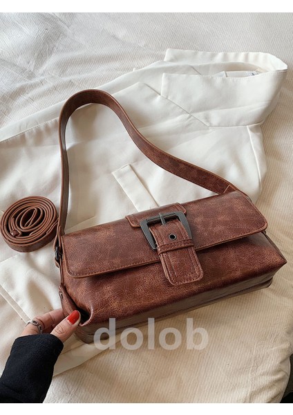 Kadınlar Için Retro Koltuk Altı Çantası, Yeni Moda Fransız Tarzı Üst Düzey Doku Kadın Çantası, Omuz Crossbody Işe Gidiş Geliş Çantası (Yurt Dışından) indirimleri