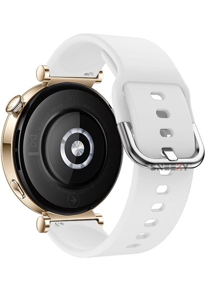 Huawei Watch Gt4 41MM Ile Uyumlu 18MM Purelux Soft Tokalı Silikon Kordon