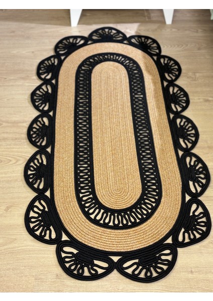 El Dokuma Jüt Hasır Kilim