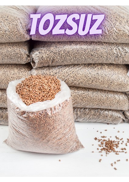 %100 Doğal Çam Peleti Kedi Kumu 20 Litre Tozsuz modelleri