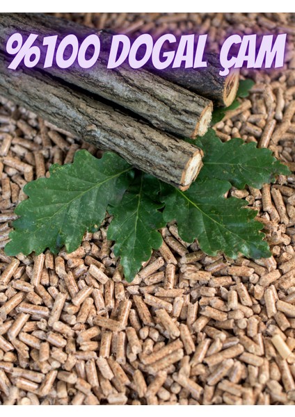 %100 Doğal Çam Peleti Kedi Kumu 20 Litre Tozsuz fırsatları