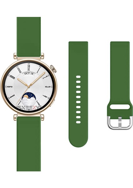 Huawei Watch Gt4 41MM Ile Uyumlu 18MM Purelux Soft Tokalı Silikon Kordon indirimleri