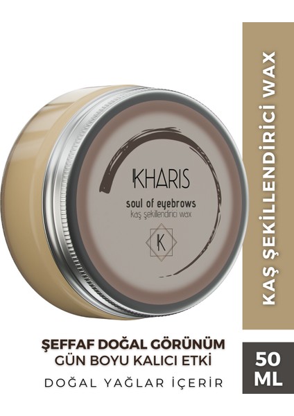 Kaş Şekillendirici Sabitleyici Wax 50 ml