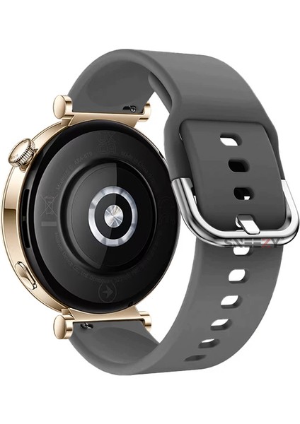 Huawei Watch Gt4 41MM Ile Uyumlu 18MM Purelux Soft Tokalı Silikon Kordon