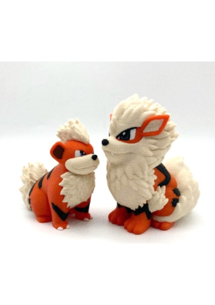 Growlithe Gelişim Pokemon Figür Seti