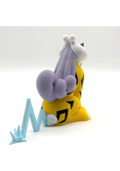 #0243 Raikou Pokemon Figürü modelleri