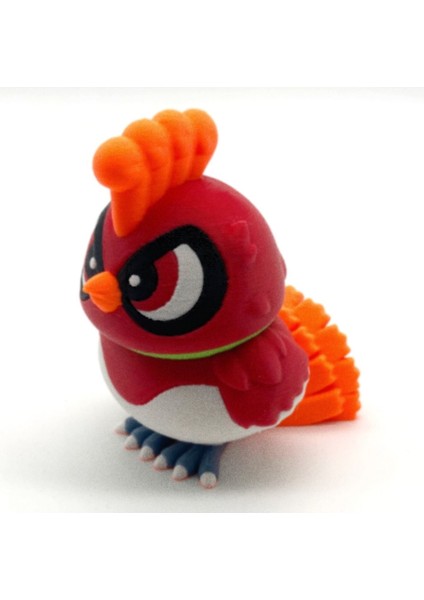 #0250 Chibi Ho-Oh Pokemon Figürü