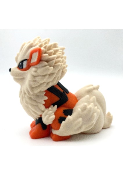 #0059 Arcanine Pokemon Figürü