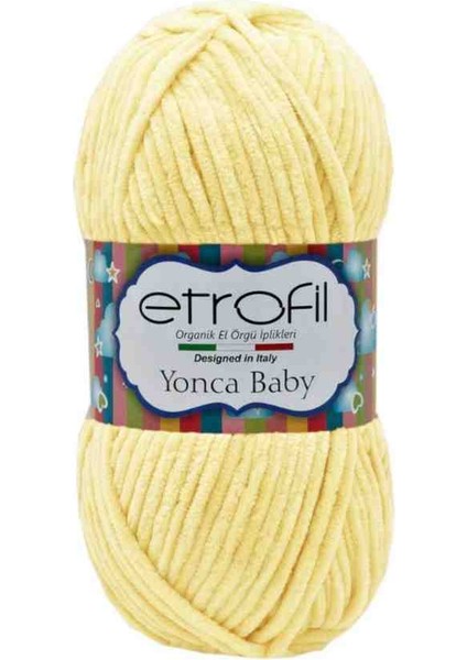 Yonca Baby 5 Adet Organik Kadife Ip No 70213