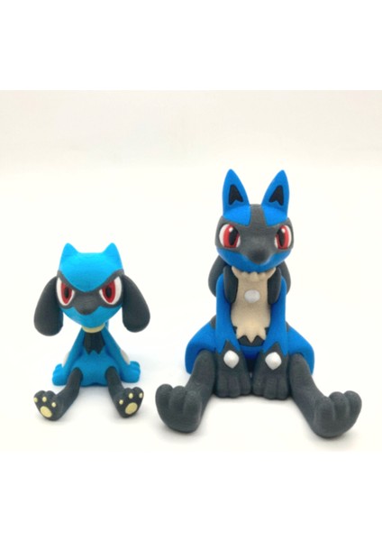 #0447 Riolu Family Pokemon Figür Seti fiyatları