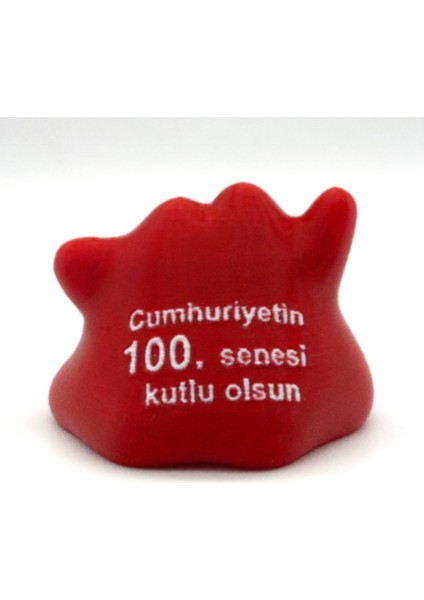 #0132 Türk Bayrağı Ditto Pokemon Figürü