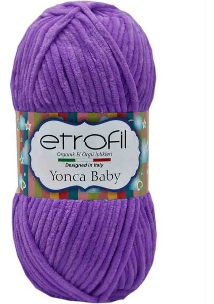 Yonca Baby 5 Adet Organik Kadife Ip No 70608