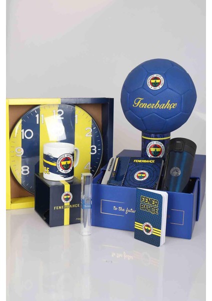 LİSANSLI FENERBAHÇE "PREMIUM FULL + FULL SET" DUVAR SAATİ İLE