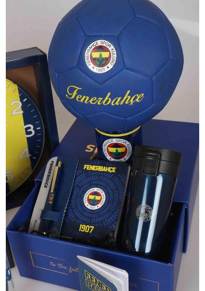 LİSANSLI FENERBAHÇE "PREMIUM FULL + FULL SET" DUVAR SAATİ İLE