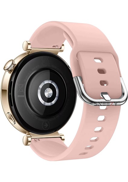 Huawei Watch Gt4 41MM Ile Uyumlu 18MM Purelux Soft Tokalı Silikon Kordon